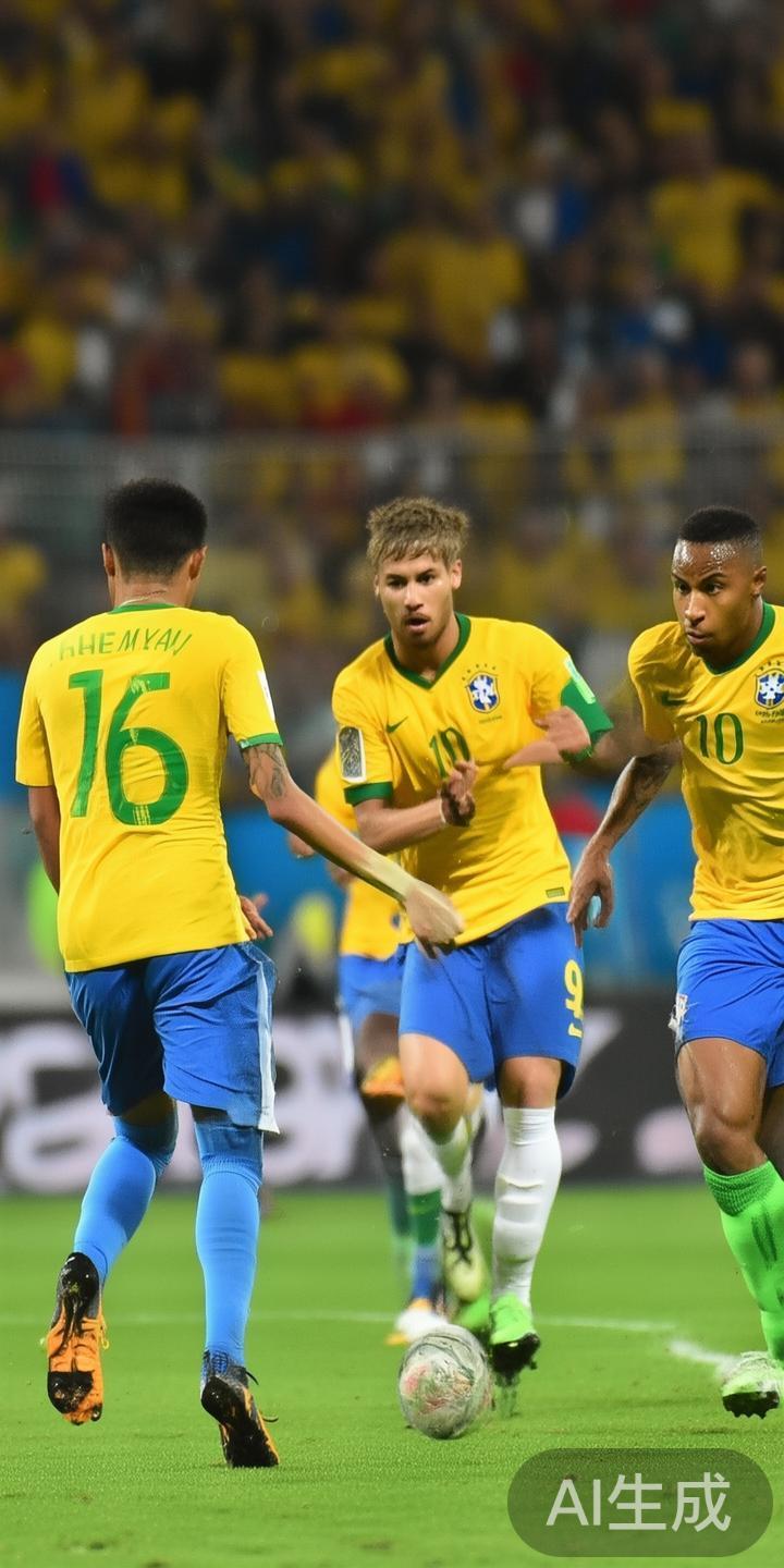 作为足球的传统强队，巴西队一向以灵活的技战术和明星